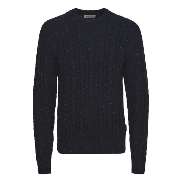 Pull col rond torsadé Casual Friday Karl