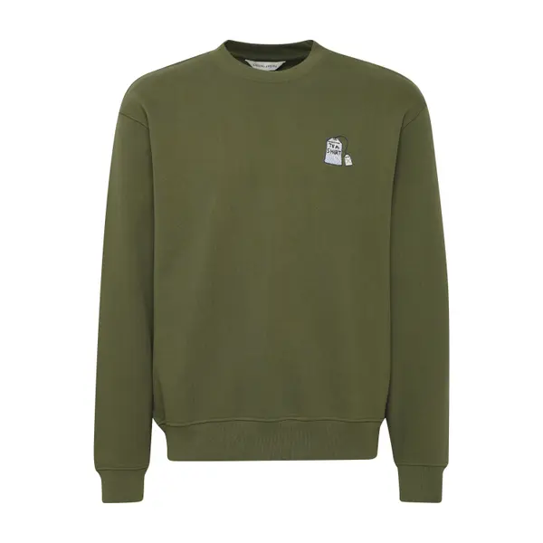 Sweatshirt avec broderie sur la poitrine Casual Friday Liams 0200