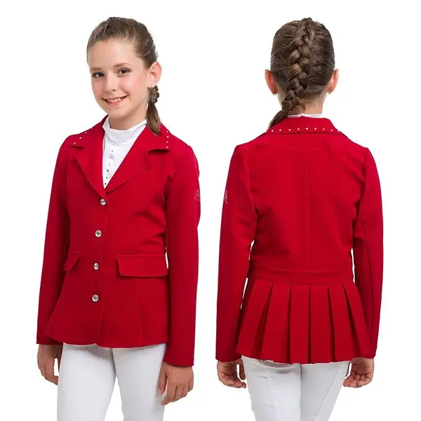 Veste équitation de concours fille Cavalliera Ilove Crystal