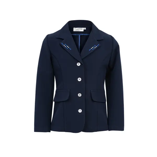 Veste équitation de concours softshell fille Cavalliera Purity Glow