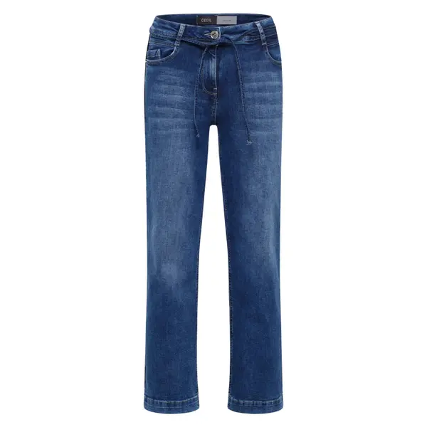 Jeans straight femme Cecil Neele Galon