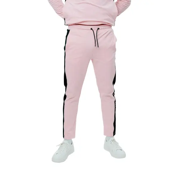 Pantalon de jogging bicolore en coton mélangé Chabrand