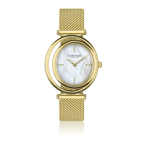 Montre femme Clare Moss Clare Pearl Mesh