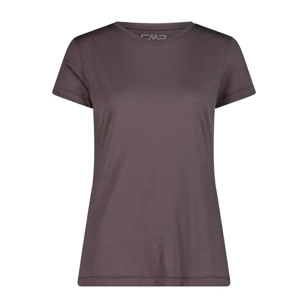 T-shirt col rond en laine mérinos femme CMP