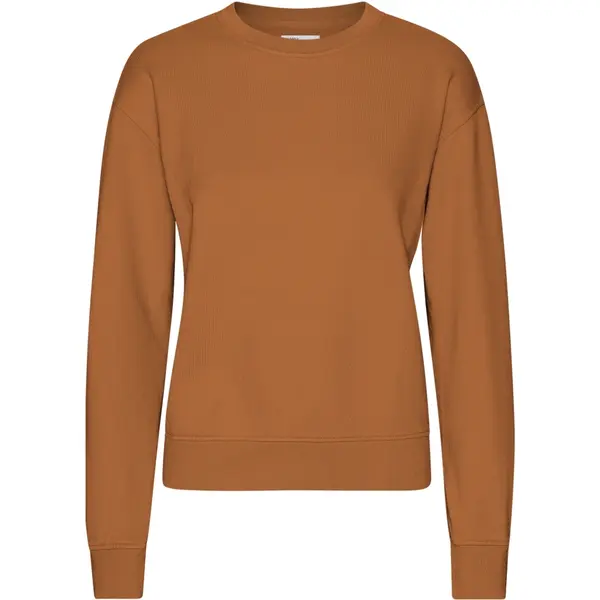 Sweatshirt col rond femme Colorful Standard Classic Organic Ginger Brown