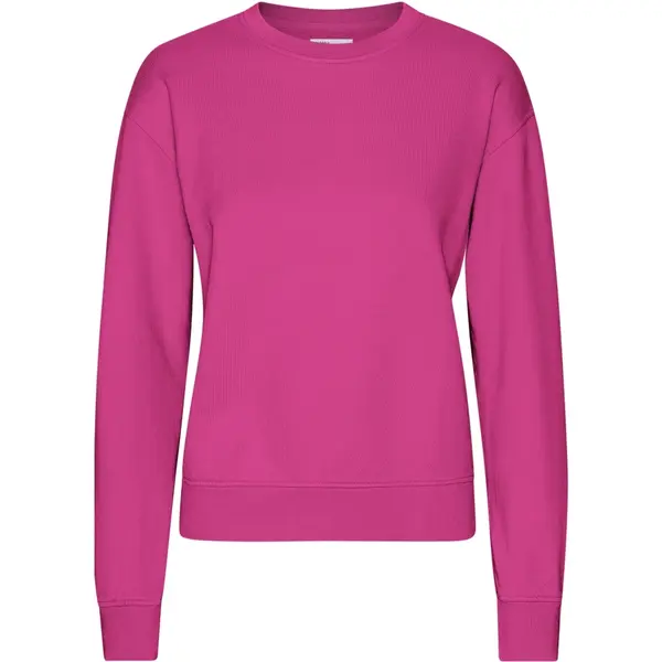 Sweatshirt femme Colorful Standard Classic Organic magenta blaze