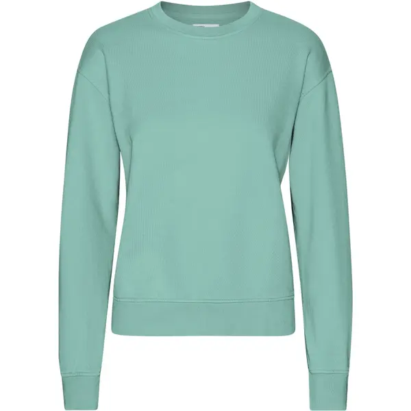 Sweatshirt col rond femme Colorful Standard Classic Organic Seafoam Green