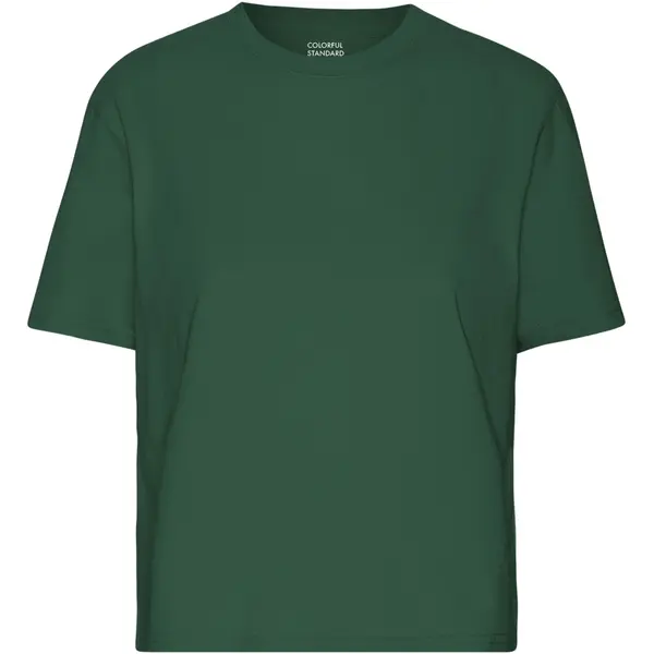 T-shirt femme Colorful Standard Organic Boxy emerald green