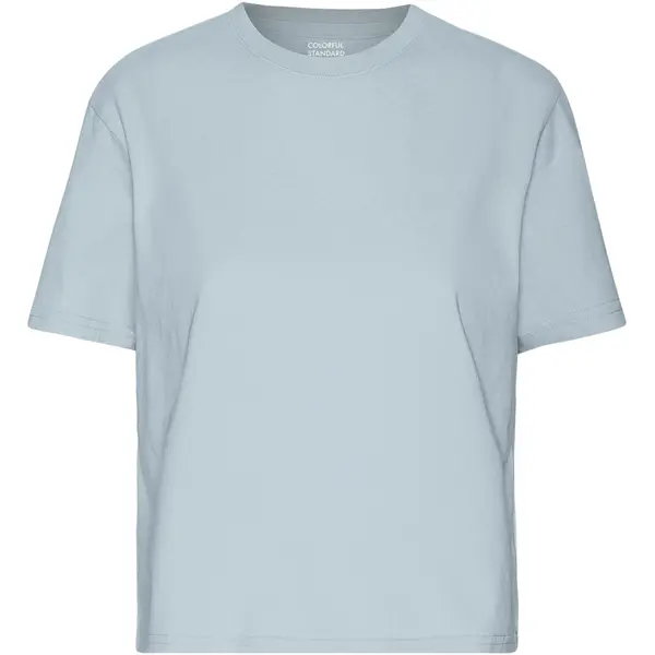 T-shirt femme Colorful Standard Organic Boxy powder blue