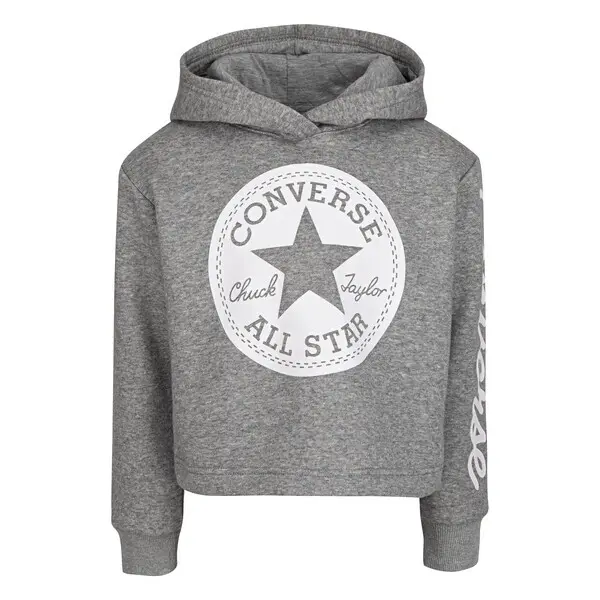 Sweatshirt à capuche bébé fille Converse Signature Cropped
