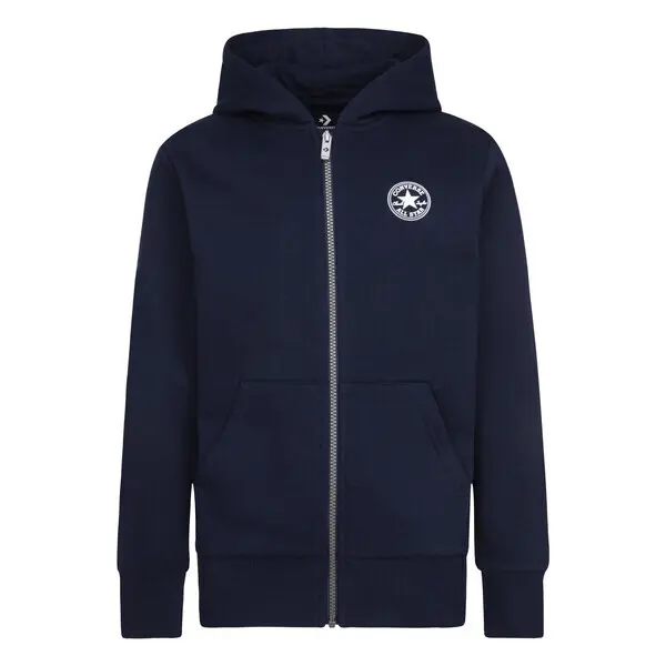 Sweatshirt à capuche polaire enfant Converse CNVB CTP Chest Core FZ