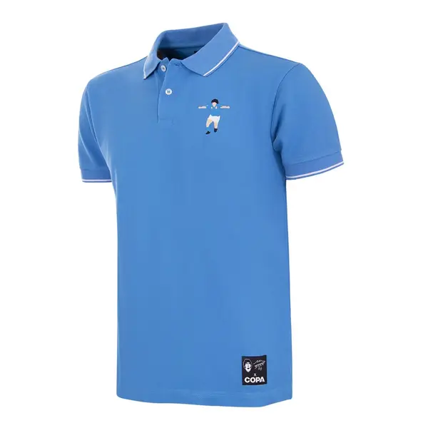 Polo maillot brodé Copa SSC Napoli Maradona