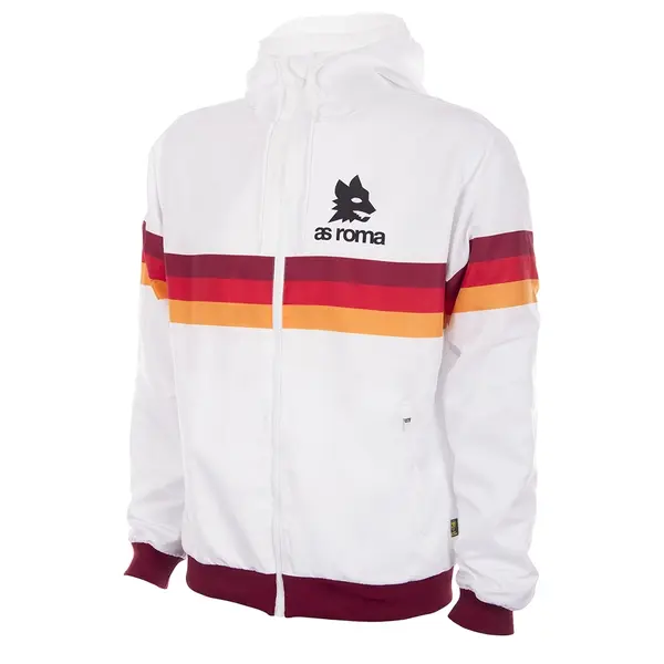 Veste de survêtement AS Roma 1980's Retro