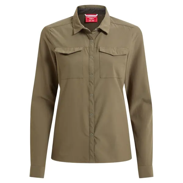 Chemise manches longues femme Craghoppers NosiLife Pro III