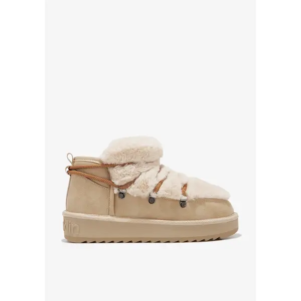 Bottines avec fourrure femme D.Franklin Nordic Low