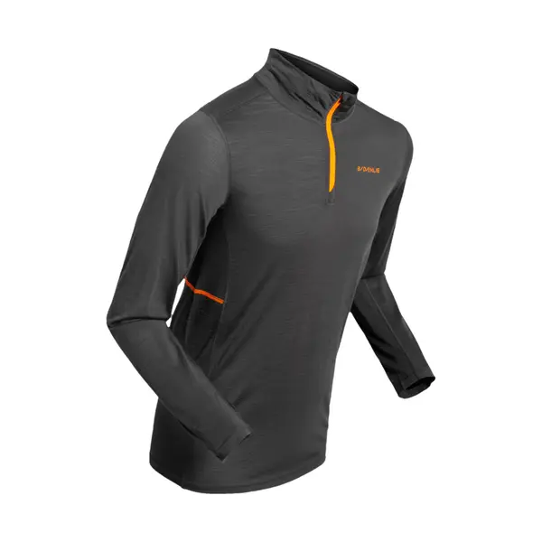 Haut d'entraînement demi-zip en laine Daehlie Sportswear Performance