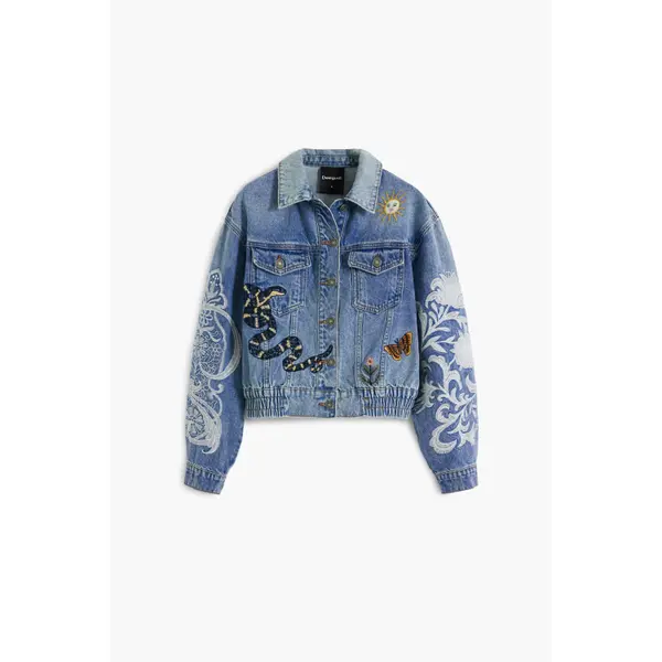 Veste en jean femme Desigual Lander