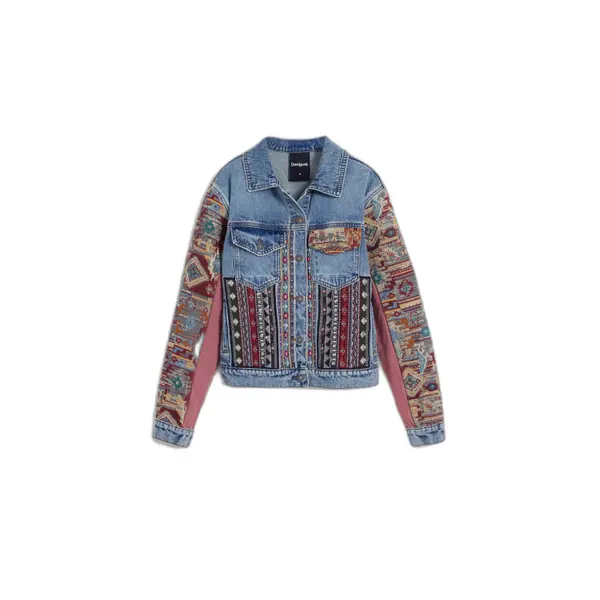 Veste en jean femme Desigual Boho