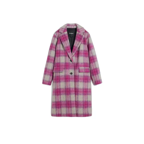 Manteau femme Desigual Pinkcheck