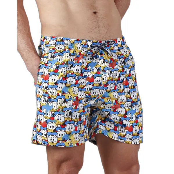 Short de bain Disney Donald Faces