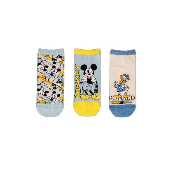 Chaussettes femme Disney Mickey Donald (x6)