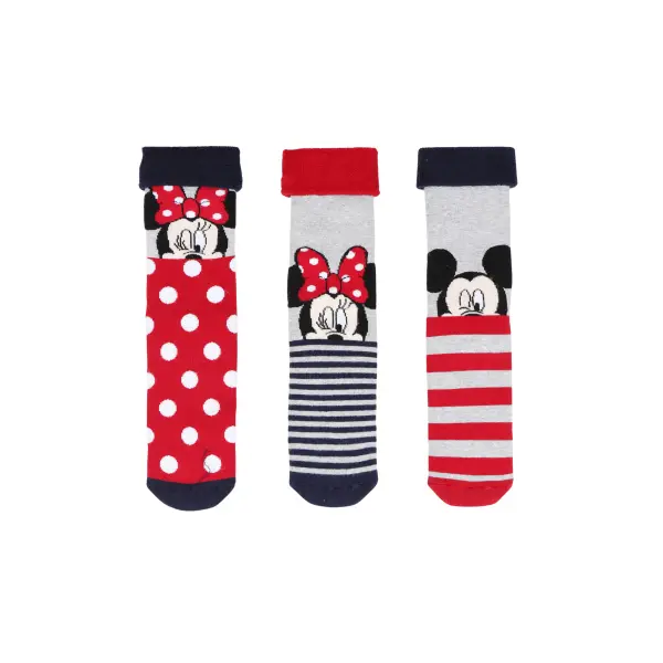Chaussettes antidérapantes femme Disney Mickey & Minnie (x12)
