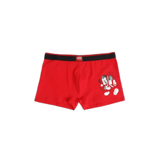 Boxer en coton élastique Disney Vacances Bateau Métal Cadeau