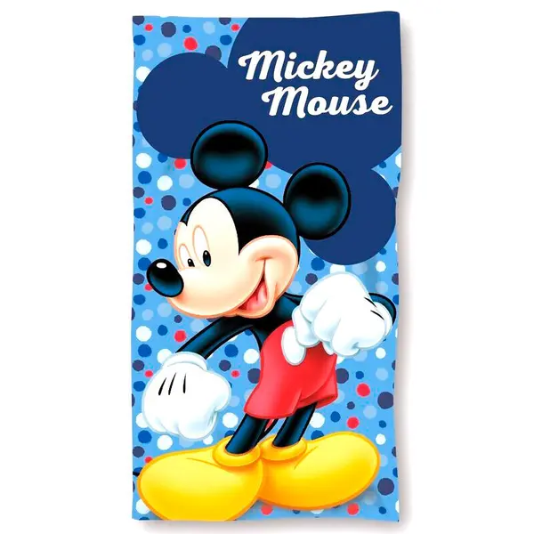 Serviette de plage en coton Disney Mickey