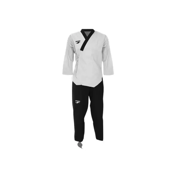Dobok de Taekwondo poomsae brodé col Y enfant Dorawon Dan
