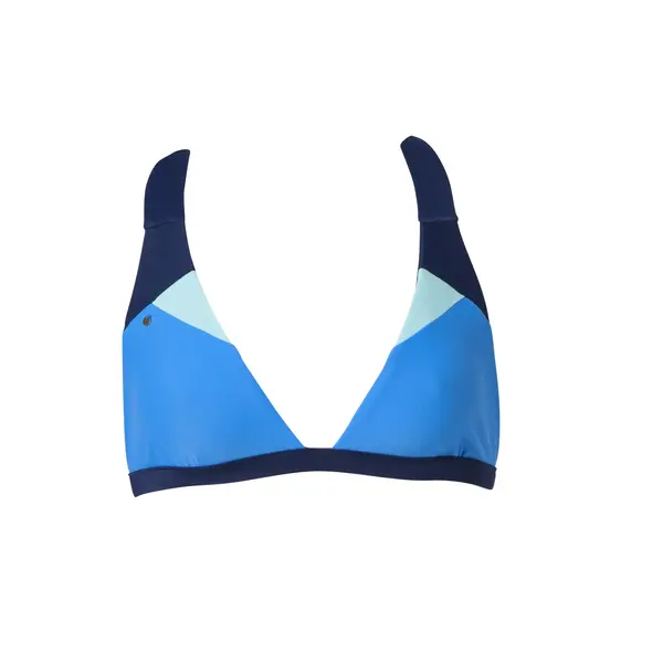 Haut de maillot de bain femme Drapeau Rouge Foulard Ines