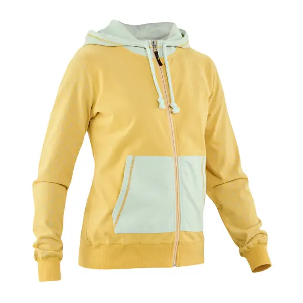 Sweatshirt à capuche zippé femme Edelrid Bege