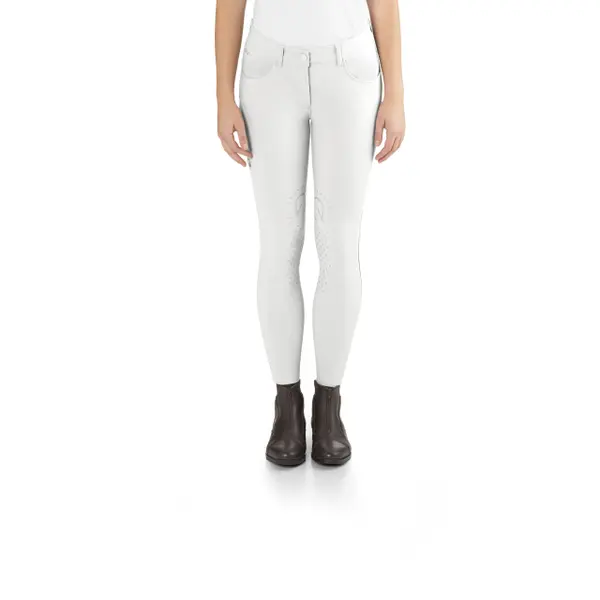 Pantalon équitation de concours femme Mid Grip Ego 7 VB