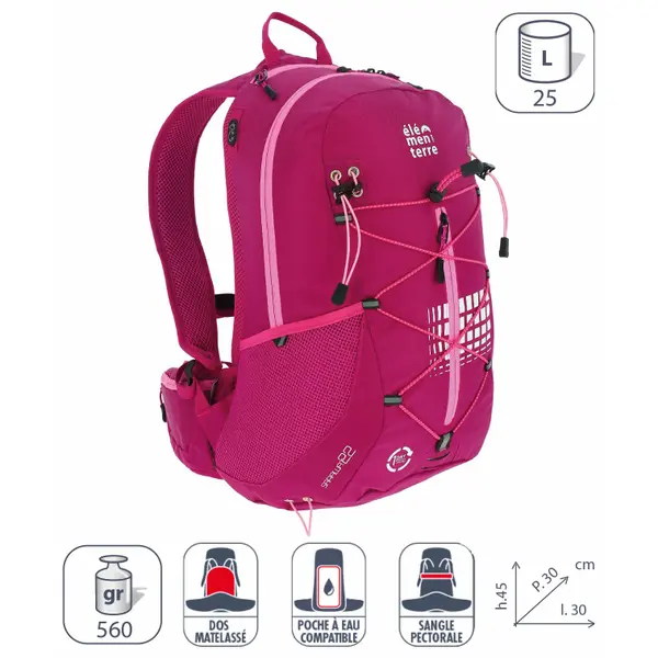 Sac à dos Élémenterre Sarawat 25 L