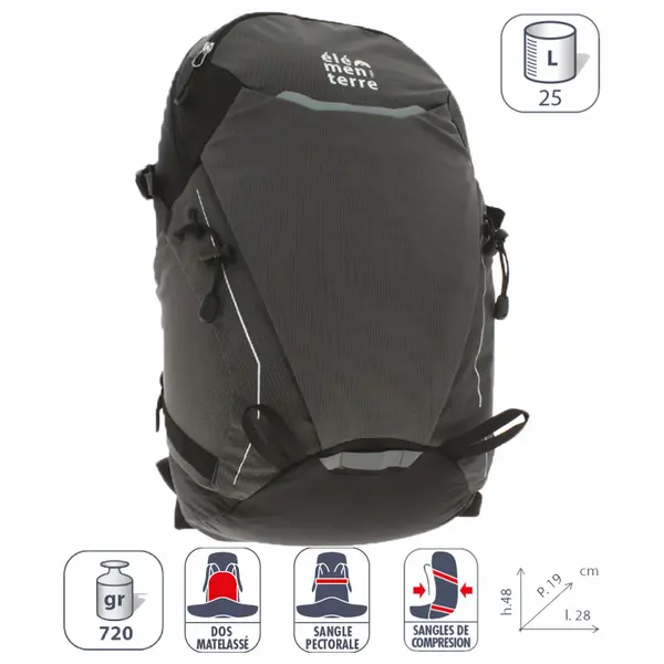 Sac à dos Élémenterre Talca 20 L