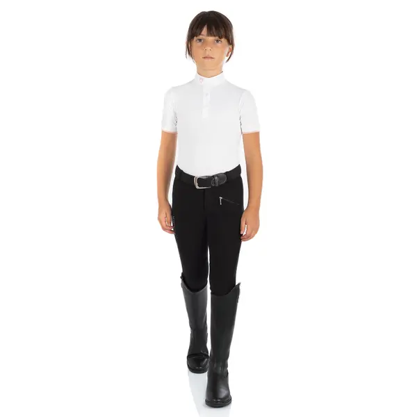 Pantalon équitation fille Equestro Kasumi