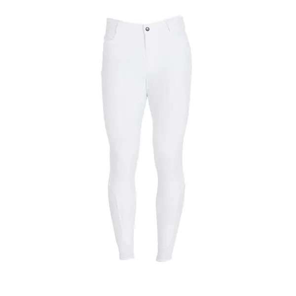 Pantalon équitation de concours mid grip Equestro Caspar Light