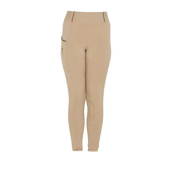 Legging équitation full grip fille Equestro SS22
