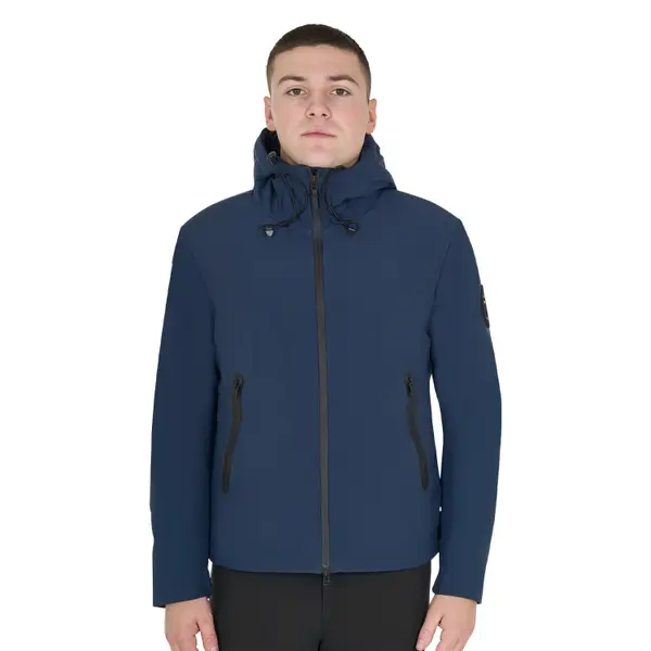 Veste équitation imperméable à capuche Equestro Basic