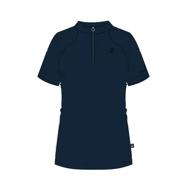 Maillot équitation 1/2 zip femme Equipage Hasty