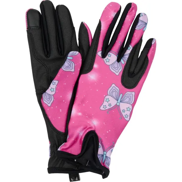 Gants d'équitation fille Equipage Tocarra