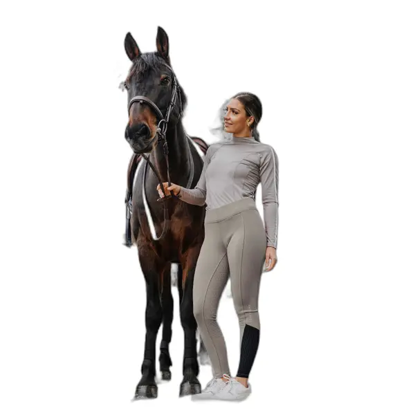 Legging équitation full grip femme Equithème Brigitte