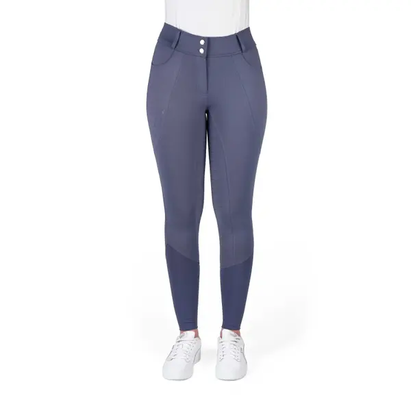 Pantalon équitation full grip fille Equithème Elsa JTM
