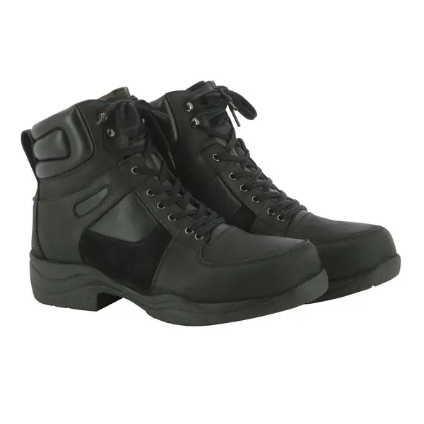 Boots d'équitation en cuir femme Equithème Niagara