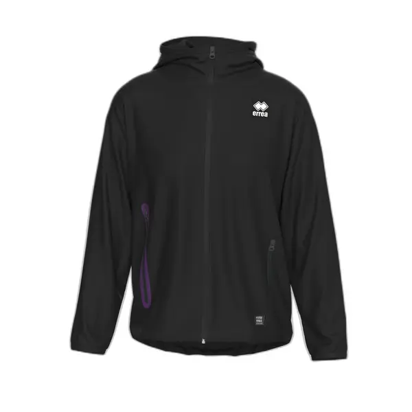 Sweatshirt zippé à capuche fille Errea Black Box