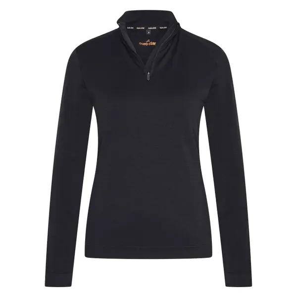 Pull demi-zip femme Euro-Star Maggy