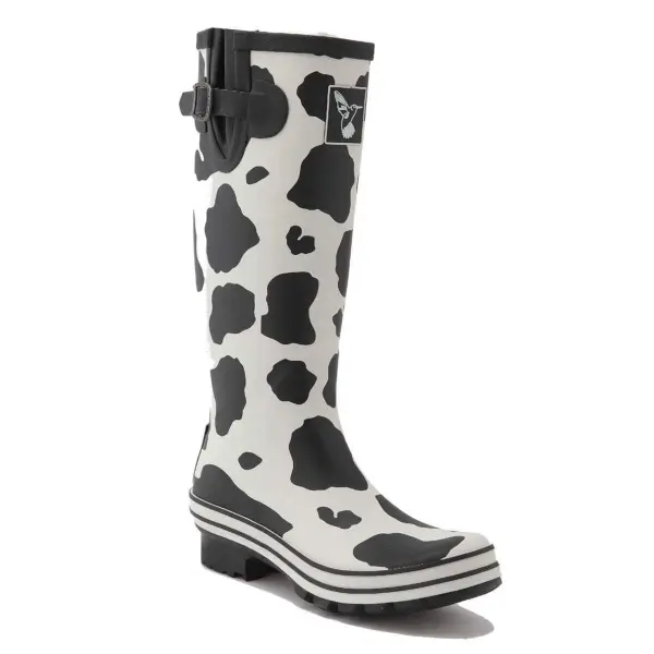 Bottes de pluie femme Evercreatures Cow