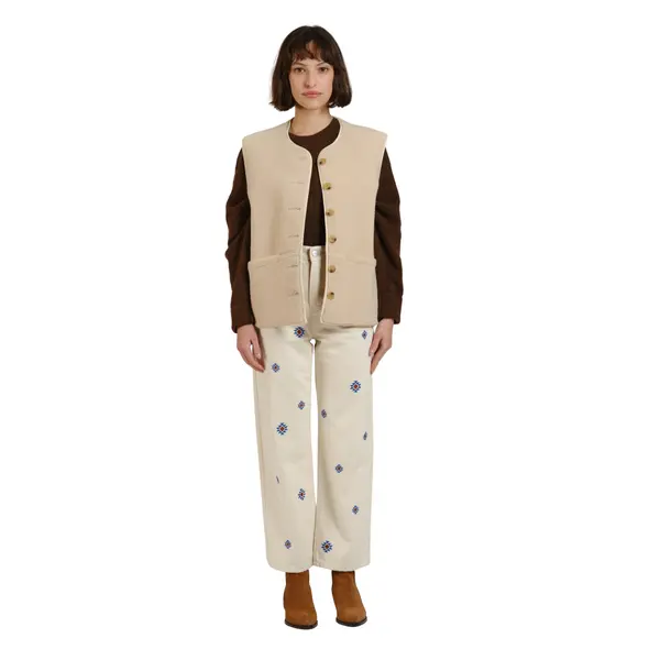 Veste sans manche femme F.A.M. Paris Vita