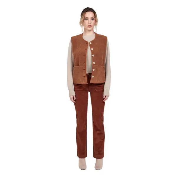 Veste sans manche femme F.A.M. Paris Vita