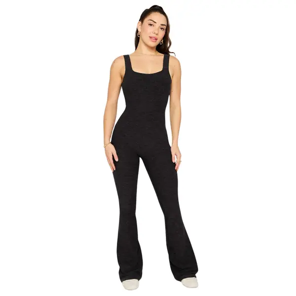 Combi pantalon évasée femme Fabletics HeatherFlex