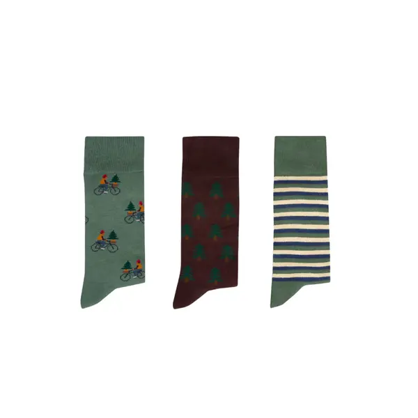 Lot de 3 paires de chaussettes coton Faguo